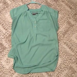2 for 15- New York & Co Soho teal professional top